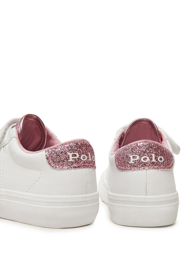 Polo Ralph Lauren Sneakersy Polo Ralph Lauren RL01214110 Biela