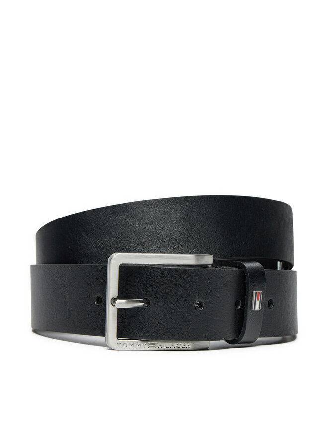 Tommy Hilfiger Vyriškas Diržas Tommy Hilfiger Oliver Adj 3.5 AM0AM13020 Juoda