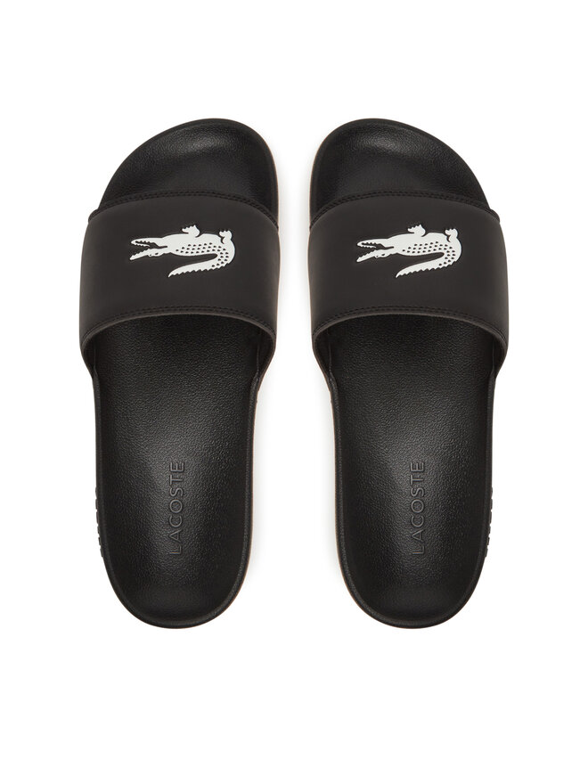 Lacoste Klapki Lacoste Serve Sliders 7-49CMA0041 Czarny