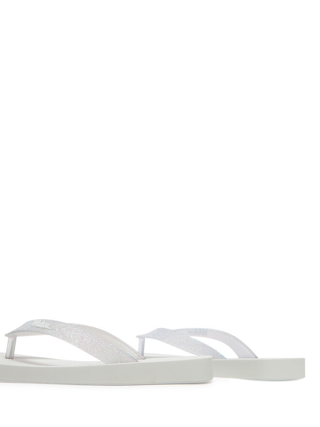 Melissa Σαγιονάρες Melissa Mini Melissa Sun Long Beach II Inf 36100 Λευκό