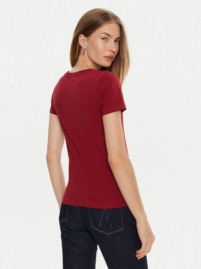Guess Jeans Guess Jeans Camiseta W4YI02 J1314 Rojo Slim Fit