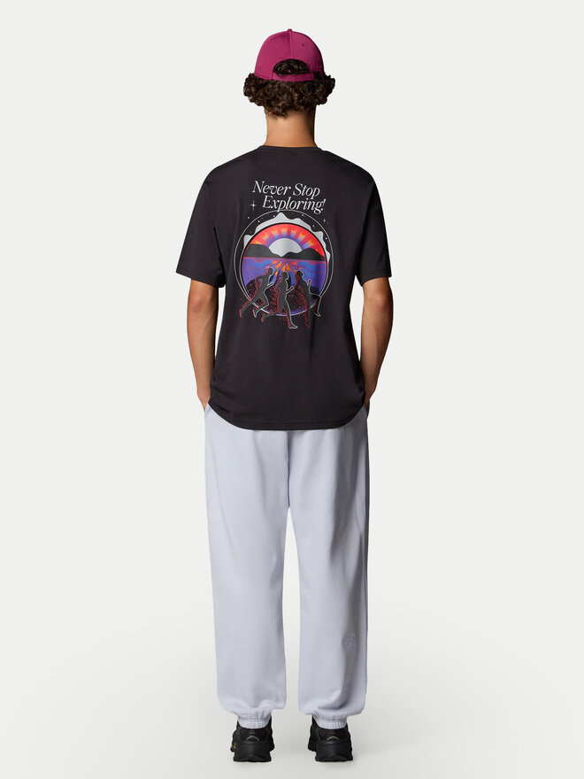 The North Face The North Face Marškinėliai Unisex SS Never Stop NF0A8C3A Juoda Relaxed Fit