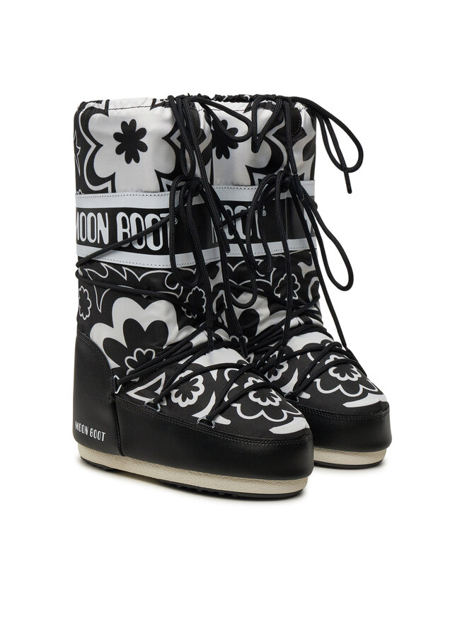 Moon Boot Hótaposó Moon Boot Mb Icon Flower 80D1402940 Fekete