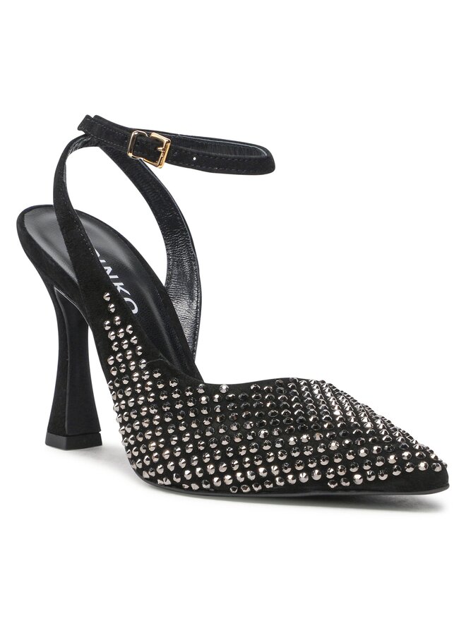 PINKO Sandalen PINKO Lisette Slingback PE 23 BLKS1 100566 A0N6 Schwarz