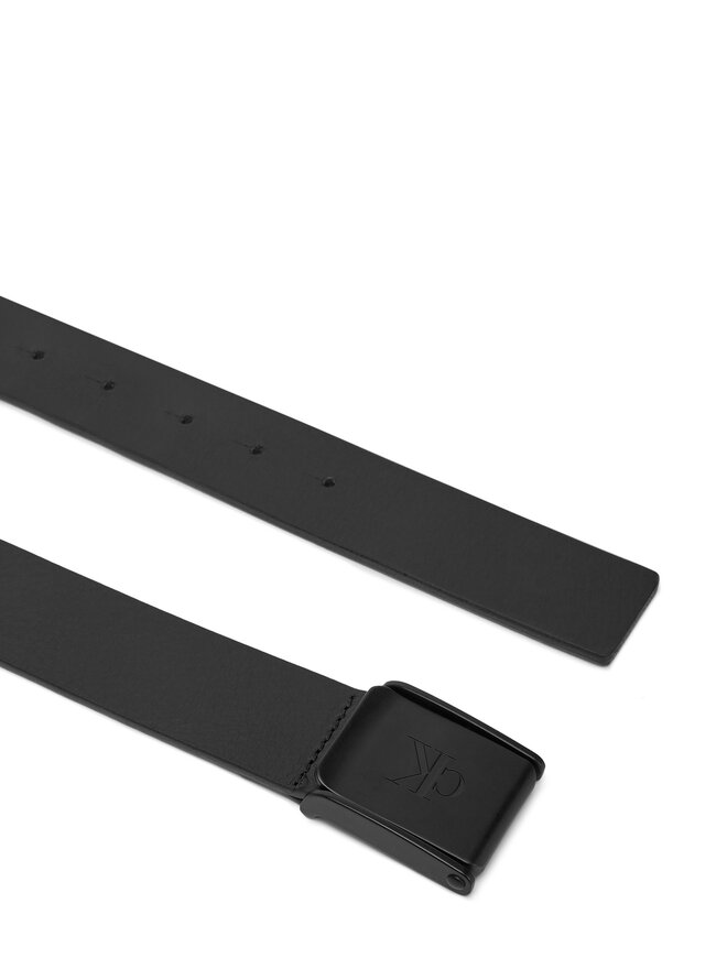 Calvin Klein Jeans Vyriškas Diržas Calvin Klein Jeans Clamp Casual Plaque Buckle 3.8Mm LV04G7000G Juoda