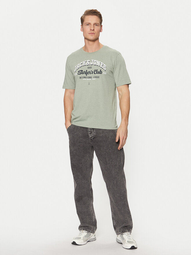 Jack&Jones Jack&Jones Marškinėliai Logo 12268267 Žalia Standard Fit