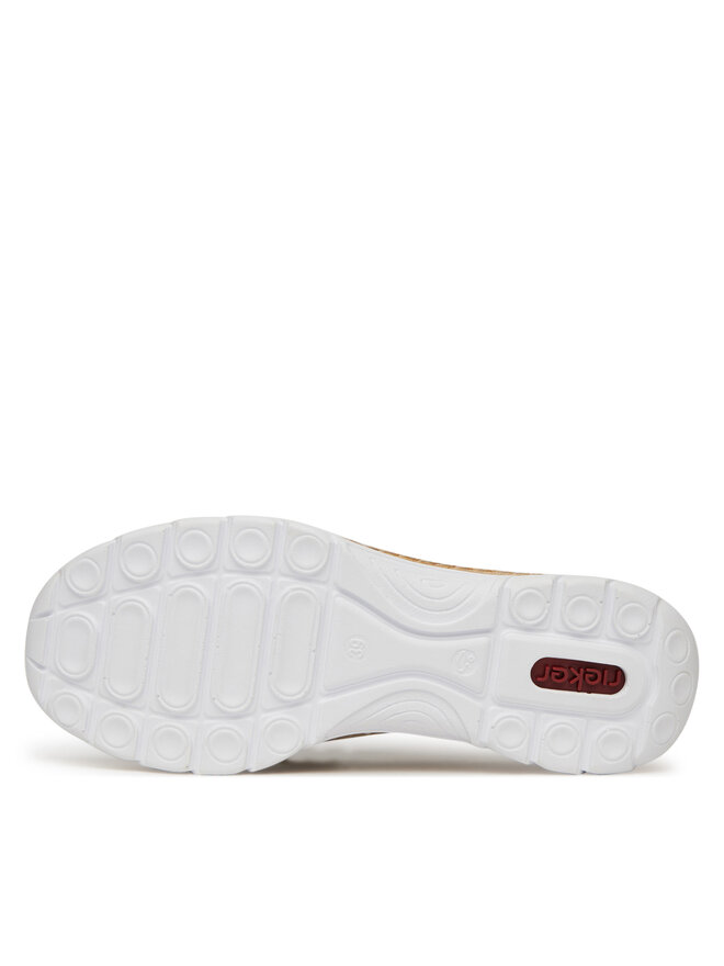Rieker Sneakersy Rieker N42P6-62 Beżowy