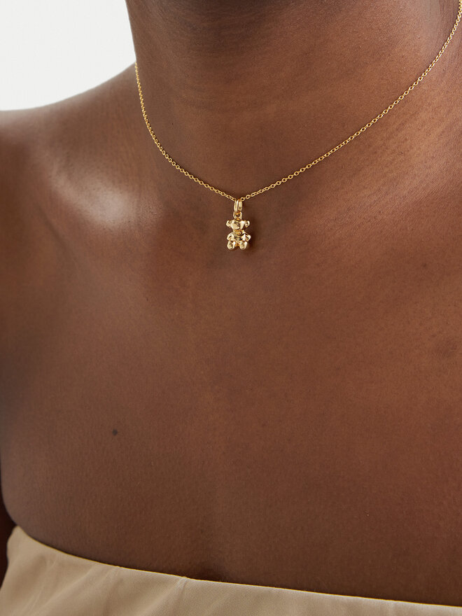 TOUS Obesek TOUS Bold Bear 1003827400 Zlata