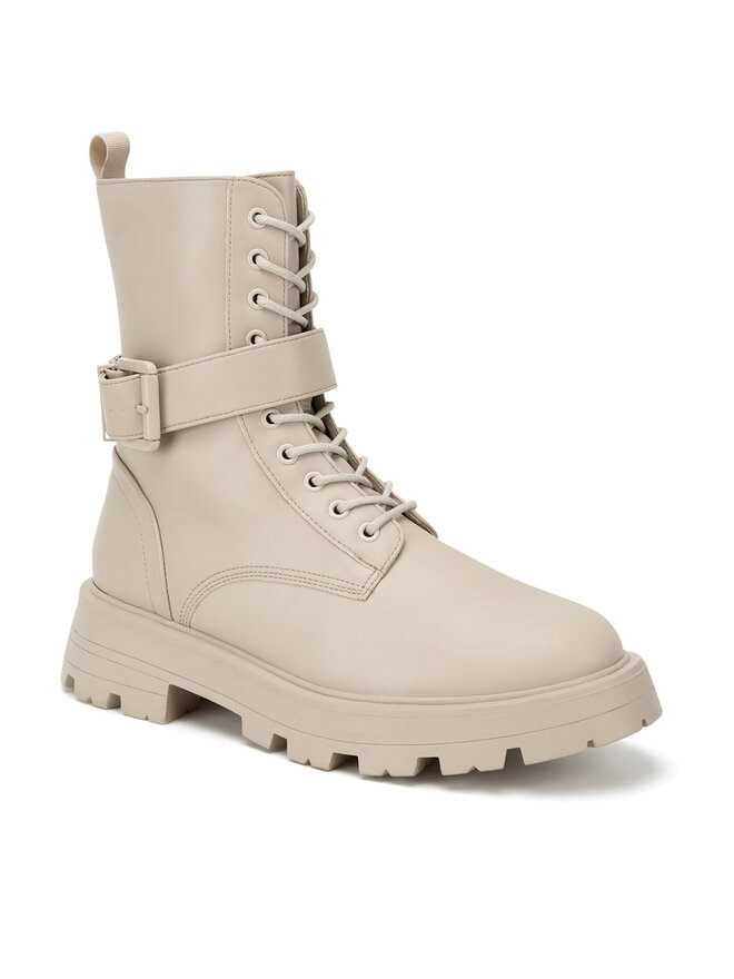 Jenny Fairy Schnürstiefeletten Jenny Fairy WYL3372-3 Beige