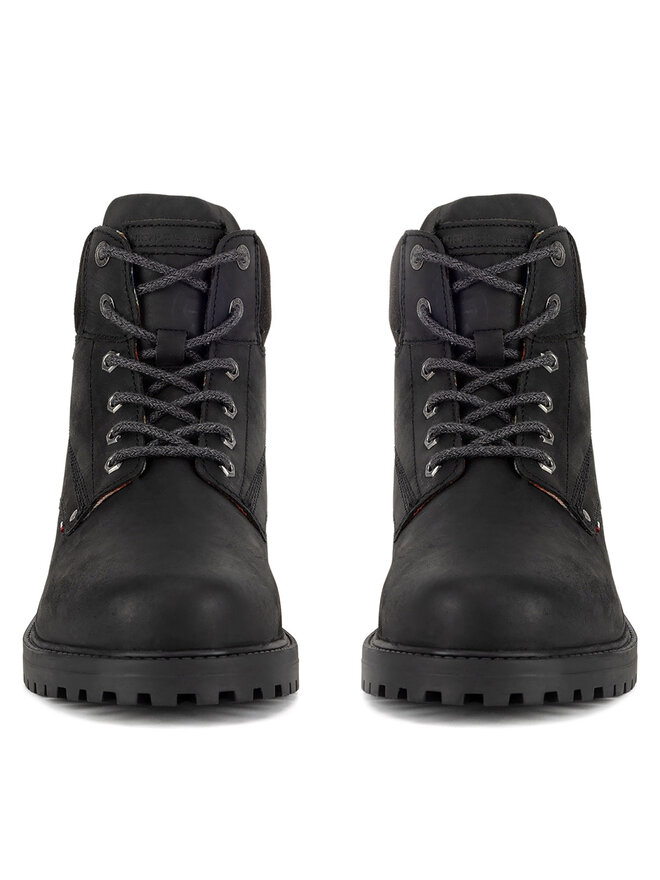 U.S. Polo Assn. Schnürstiefeletten U.S. Polo Assn. YUMI002M/DL1 Schwarz