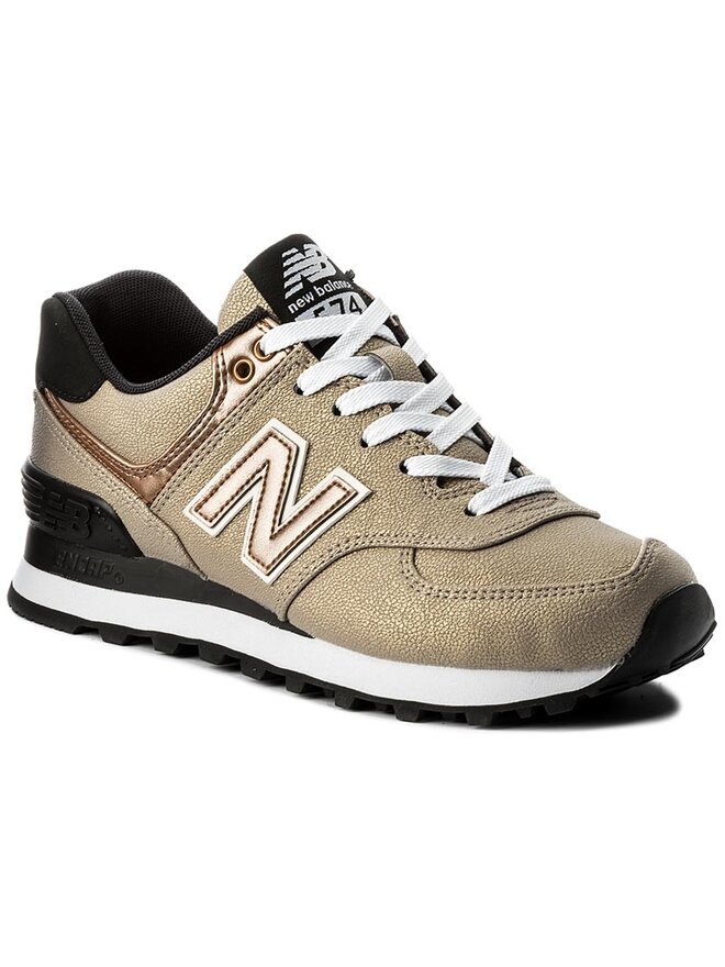 Zapatillas New Balance WL574SFF Oro zapatos.es