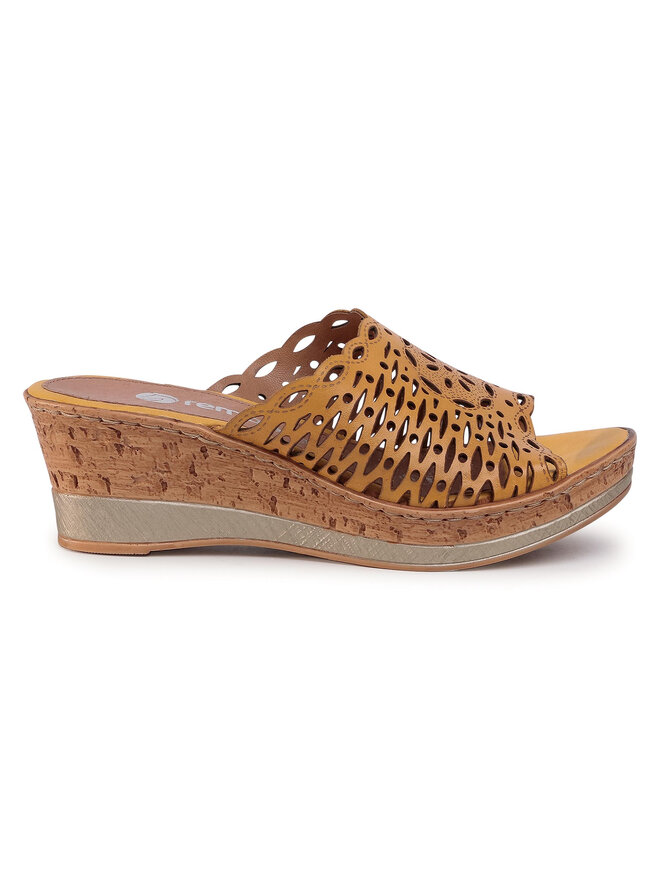 Remonte Şlapi Remonte D4752-68 Galben