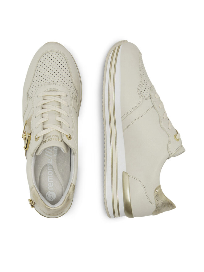 Remonte Sneakersy Remonte D1322-60 Écru