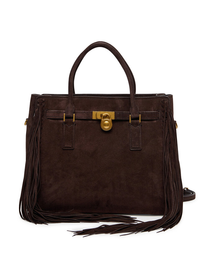 MICHAEL Michael Kors Ročna torba MICHAEL Michael Kors Hamilton Moderne 30F5ANXS3S Rjava