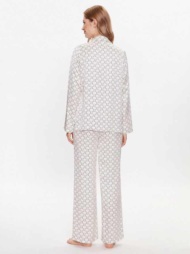 KARL LAGERFELD KARL LAGERFELD Pyjama 225W2133 Weiß Regular Fit