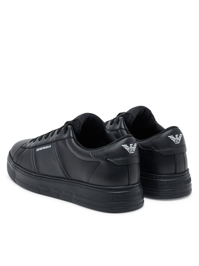 Emporio Armani Сникърси Emporio Armani EM003701 AF18017 MC005 Черен