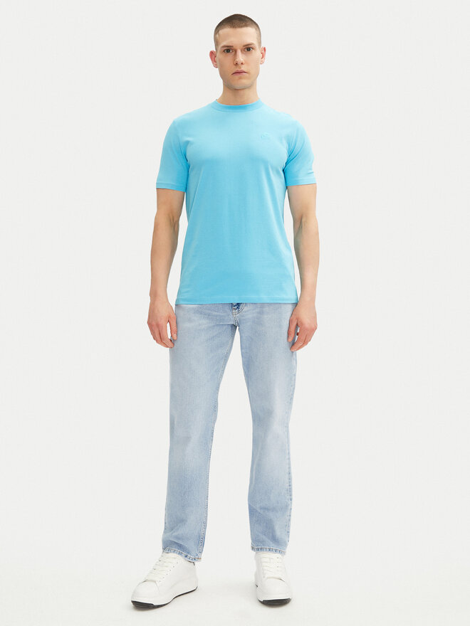 KARL LAGERFELD KARL LAGERFELD Camiseta 755750 552221 Turquesa Regular Fit