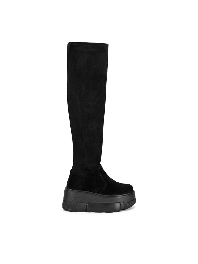 Badura Cizme lungi muschetar Badura CASI-01W2-002 Negru