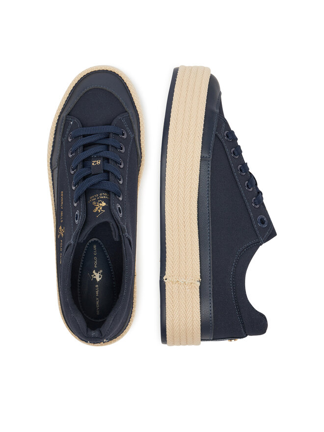 Beverly Hills Polo Club Sneakersy Beverly Hills Polo Club WSS21536-01 Tmavomodrá