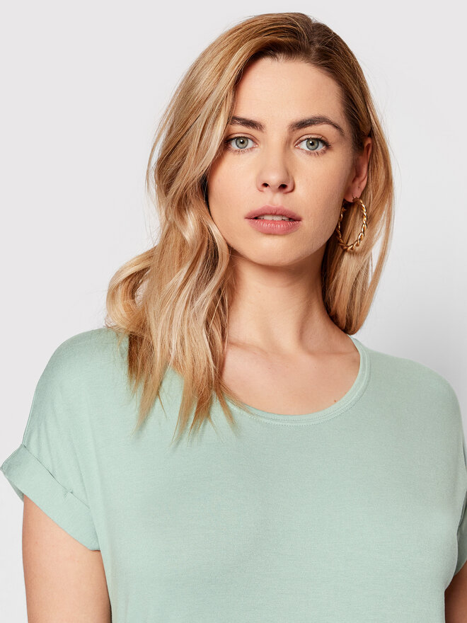ONLY ONLY Póló Moster 15106662 Zöld Loose Fit