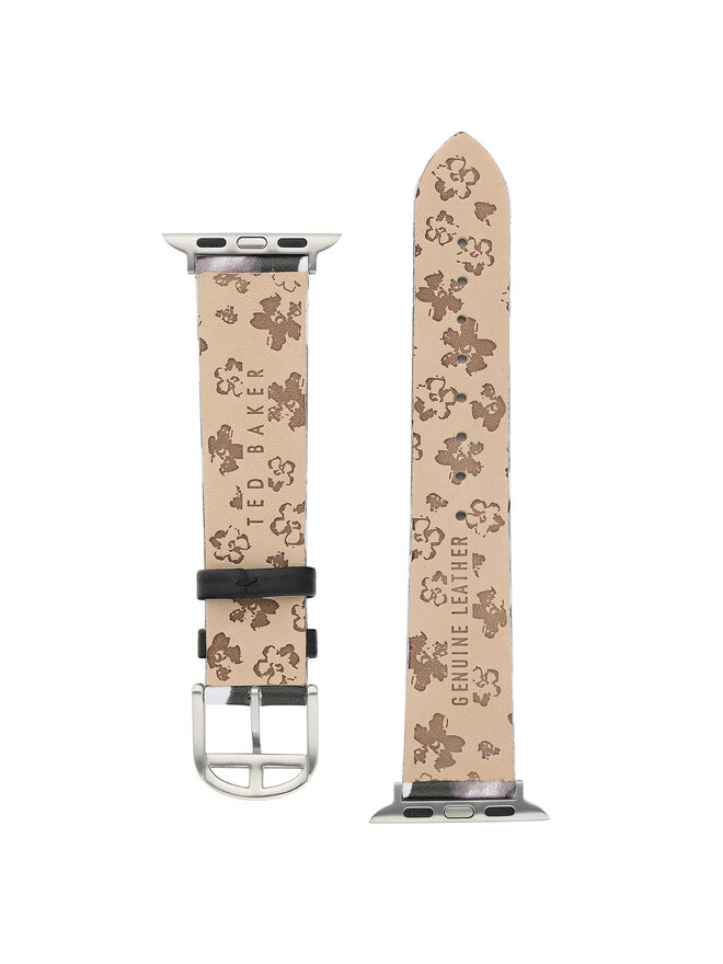 Ted Baker Ανταλλακτικό λουράκι Apple Watch Ted Baker BKS38F101B0 Μαύρο