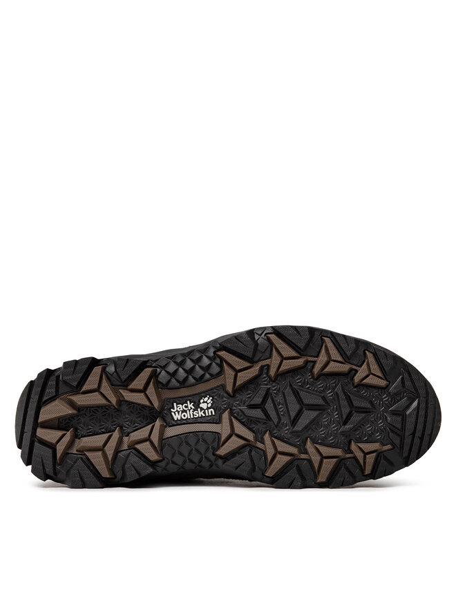 Jack Wolfskin Trekkingi Jack Wolfskin Vojo 3 Texapore Low M 4042441 Brązowy