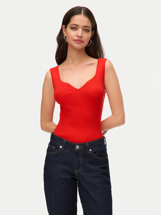 Vero Moda Vero Moda Felső Willow 10326450 Piros Slim Fit
