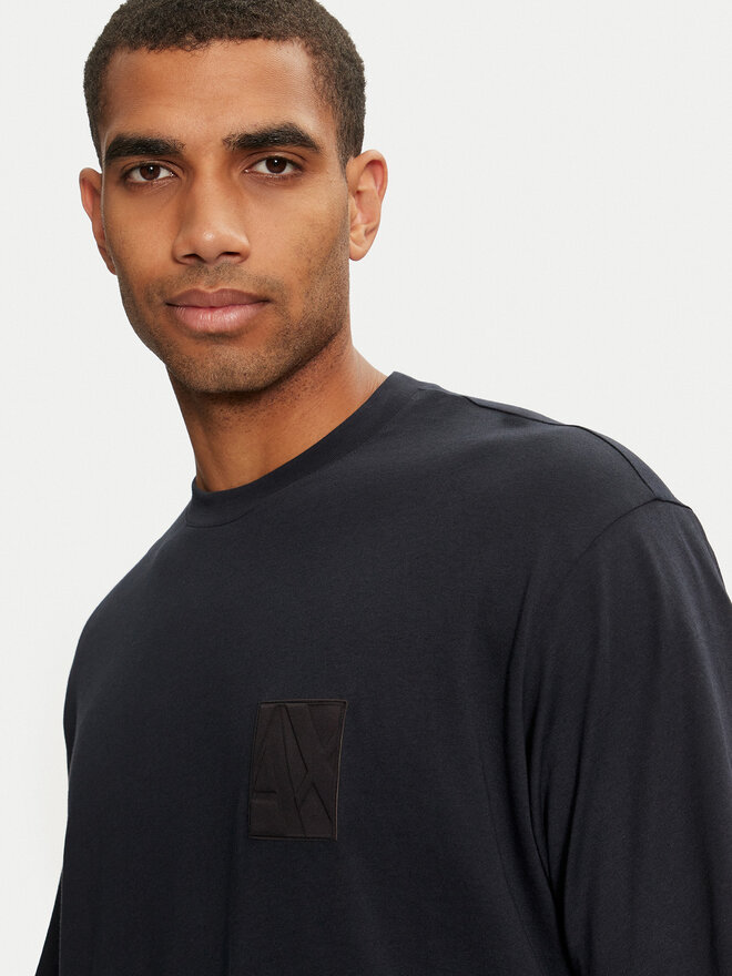 Armani Exchange Armani Exchange T-Shirt 6DZTJG ZJ8EZ 1510 Dunkelblau Regular Fit