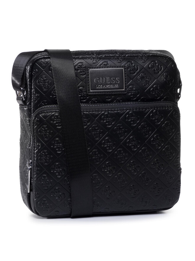 Guess Bandolera Guess Dan Logo (Embossed) HMDNLE P0226 Negro