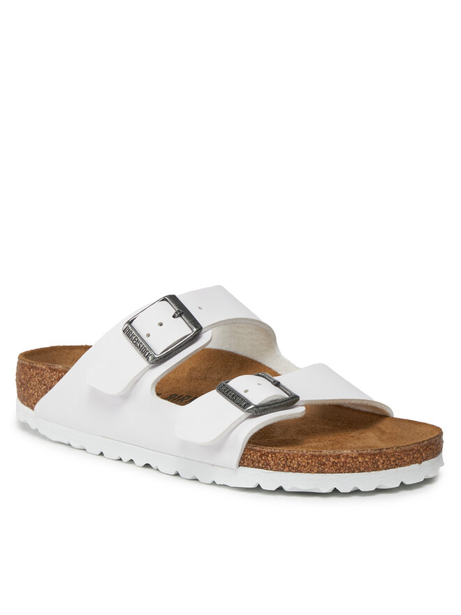 Birkenstock Παντόφλες Birkenstock Arizona Birko-Flor 552683 Λευκό