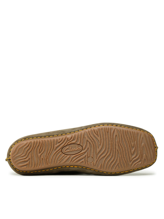 Clarks Балетки Clarks Freckle Ice 261624834 Зелений