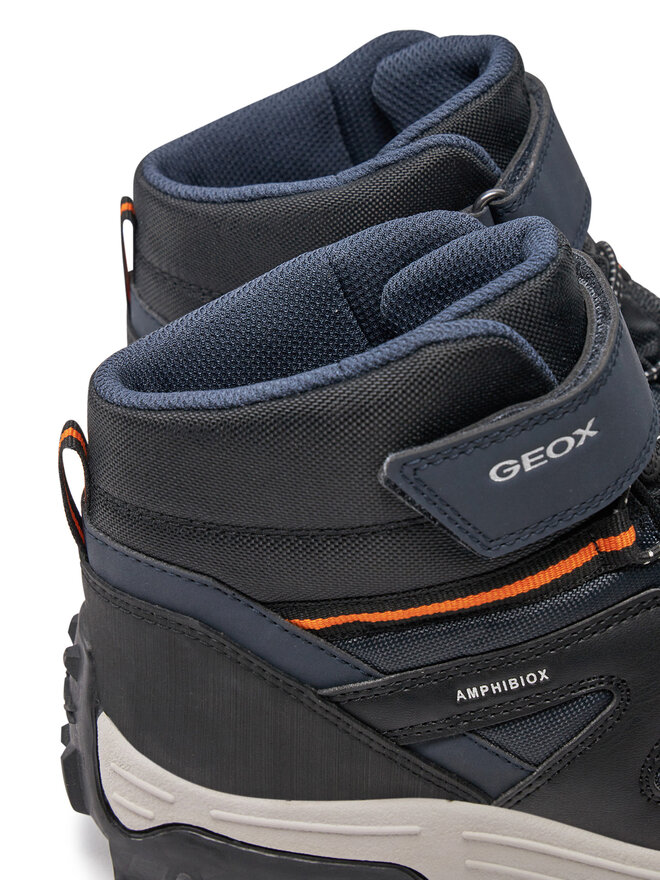 Geox Zimski škornji Geox J Himalaya Boy B Abx J46FRD 050FU C0045 S Mornarsko modra
