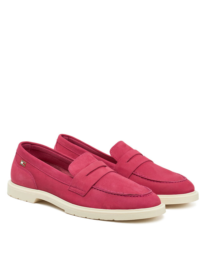 Tommy Hilfiger Loaferek Tommy Hilfiger FW0FW08679 Rózsaszín