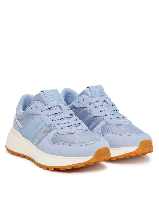 Tommy Jeans Tenisice Tommy Jeans Tjw Cleated Runner EN0EN02788 Plava