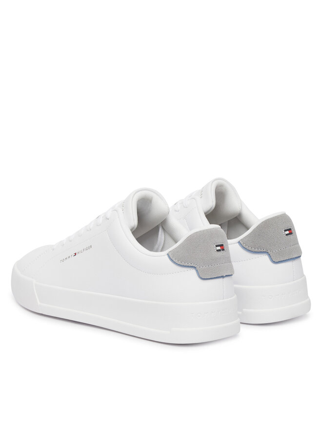 Tommy Hilfiger Sneakers Tommy Hilfiger Th Court Core Ess Leather FM0FM05367 Weiß