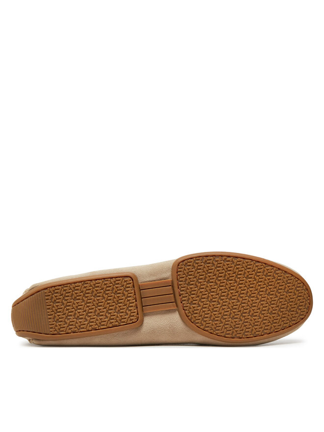 Tommy Hilfiger Mokasyny Tommy Hilfiger Th Suede Driver Loafer FW0FW08563 Beżowy