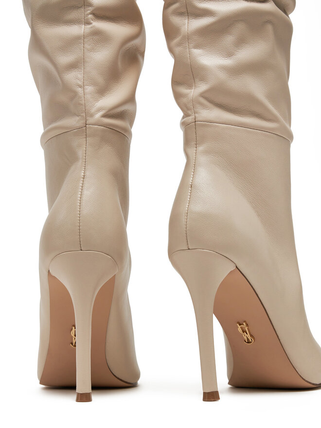 Steve Madden Μπότες Steve Madden Schmooze SM11003453 Εκρού