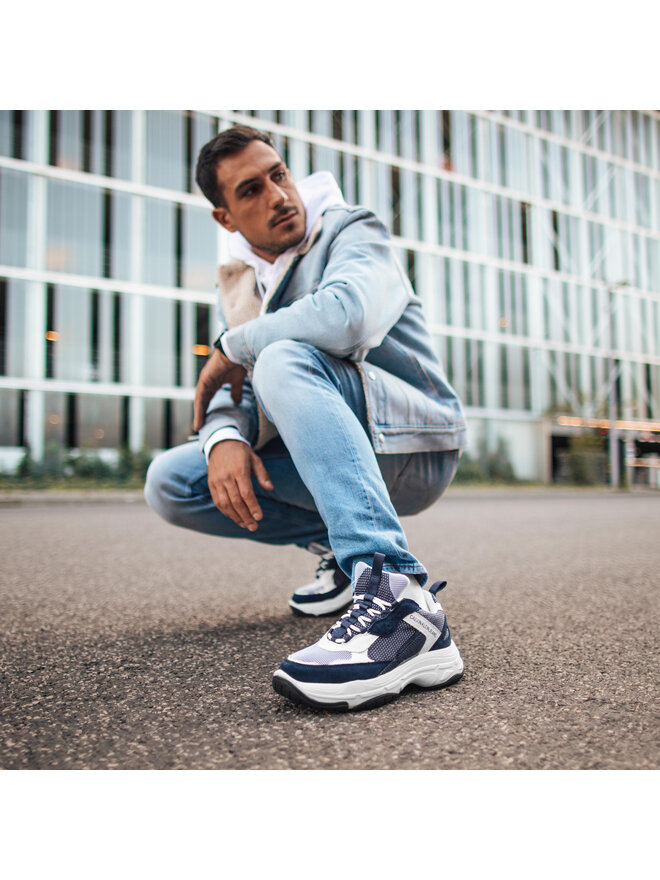 Sneakers Calvin Klein Jeans Marvin B4S0133 Bleu marine chaussures