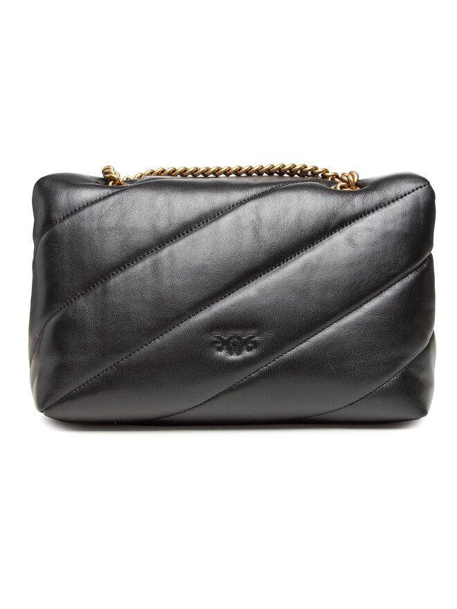 PINKO Handtasche Pinko Love Classic Puff Maxi Quilt 3 Cl PE 21 PLTT 1P227J Y6Y3 Schwarz