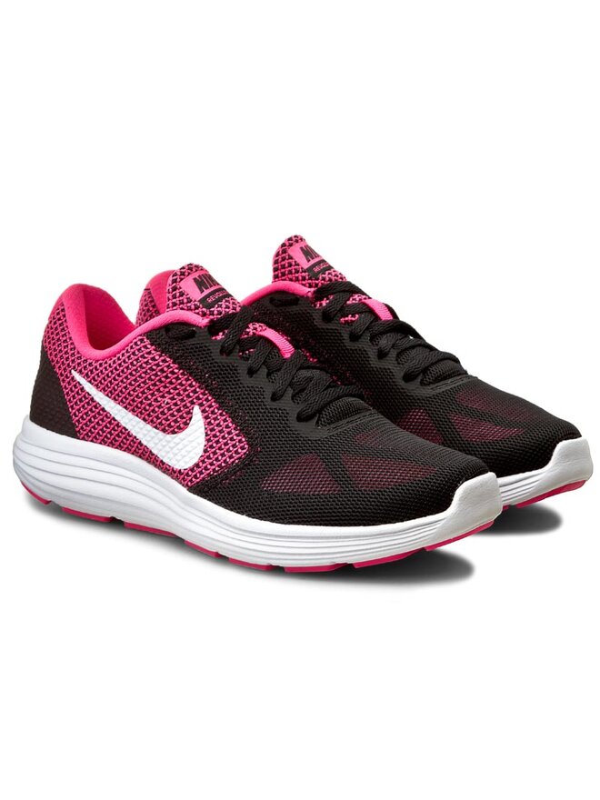 Nike revolution 3 czarne shop