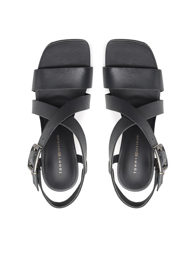 Tommy Hilfiger Sandalias Tommy Hilfiger Hardware Block High Heel FW0FW07016 Azul marino