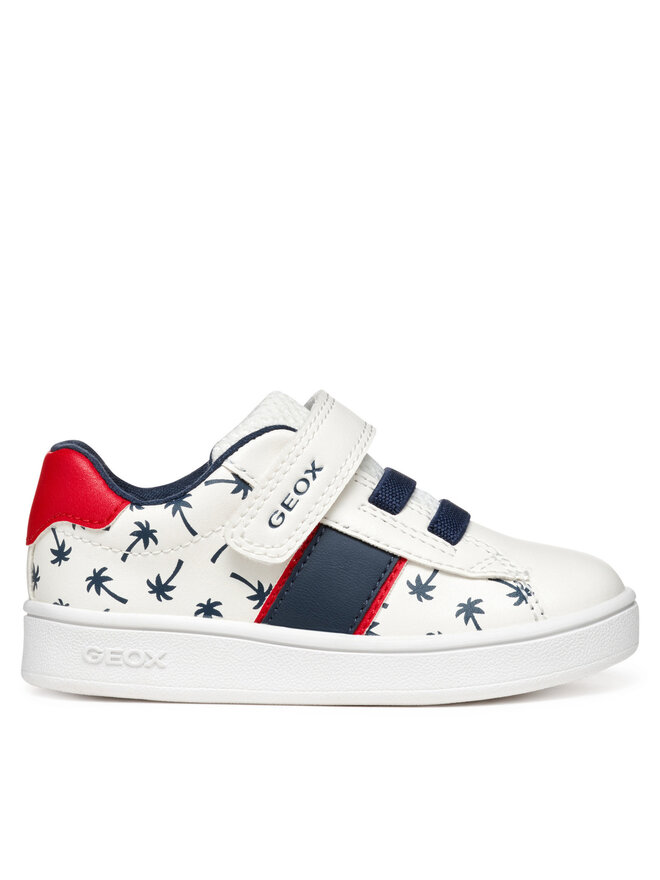Geox Sneakersy Geox B Eclyper B455LA 000BC C0050 Bílá