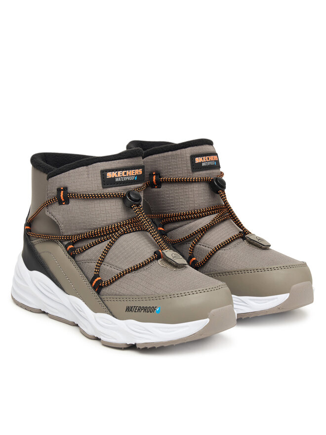 Skechers Śniegowce Skechers Turbo Tread 406385L TPBK Szary