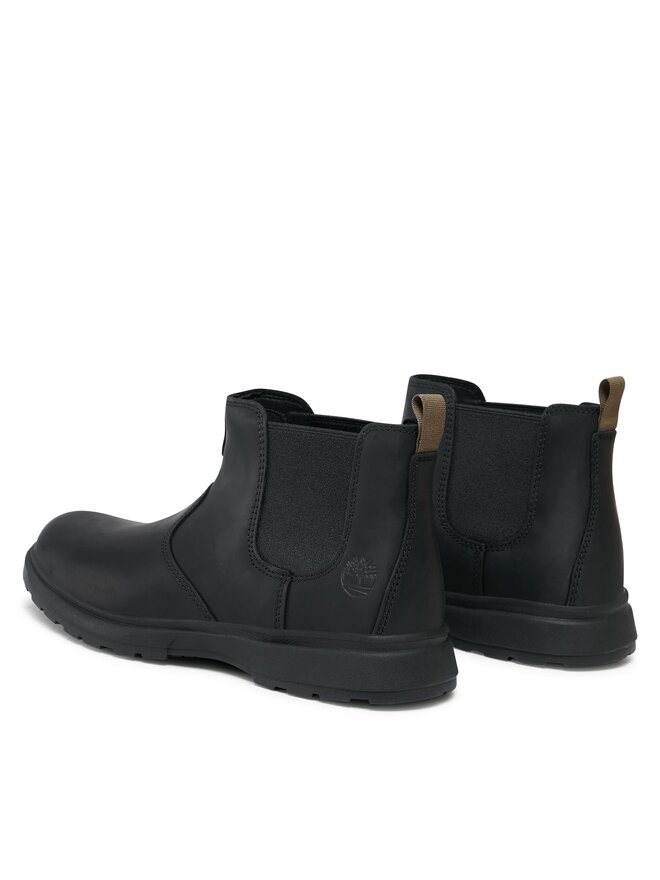 Timberland Μποτάκια με λάστιχο Timberland Atwells Ave Chelsea TB0A5R9M0151 Μαύρο