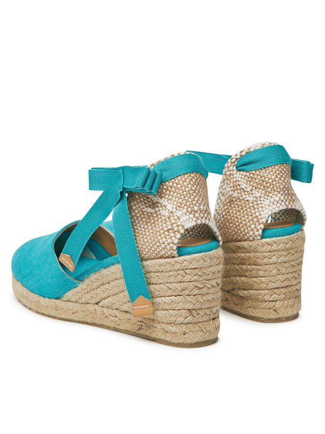 Castañer Espadrilky Castañer Carina/6/002 021644 Tyrkysová