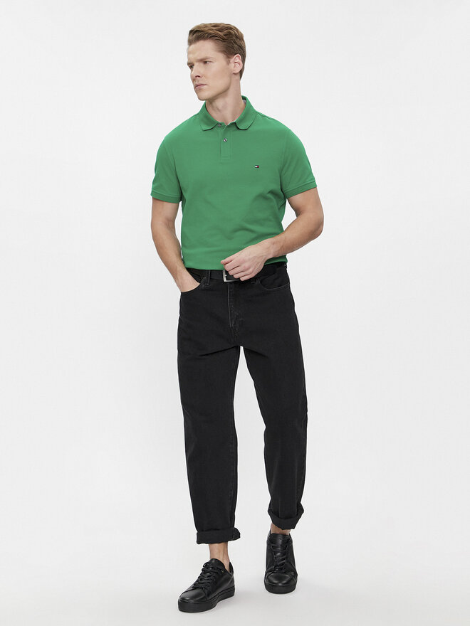 Tommy Hilfiger Tommy Hilfiger Poloshirt 1985 Regular Polo MW0MW17770 Grün Regular Fit