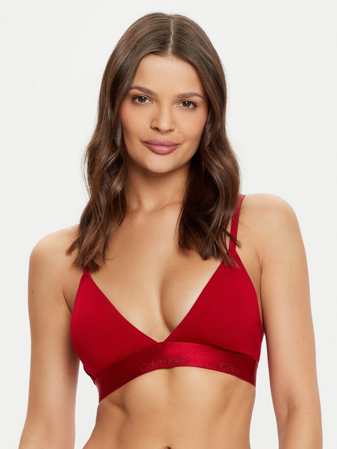 Calvin Klein Underwear Calvin Klein Underwear Bralette-BH Lightly Lined Triangle 000QF7994E Dunkelrot