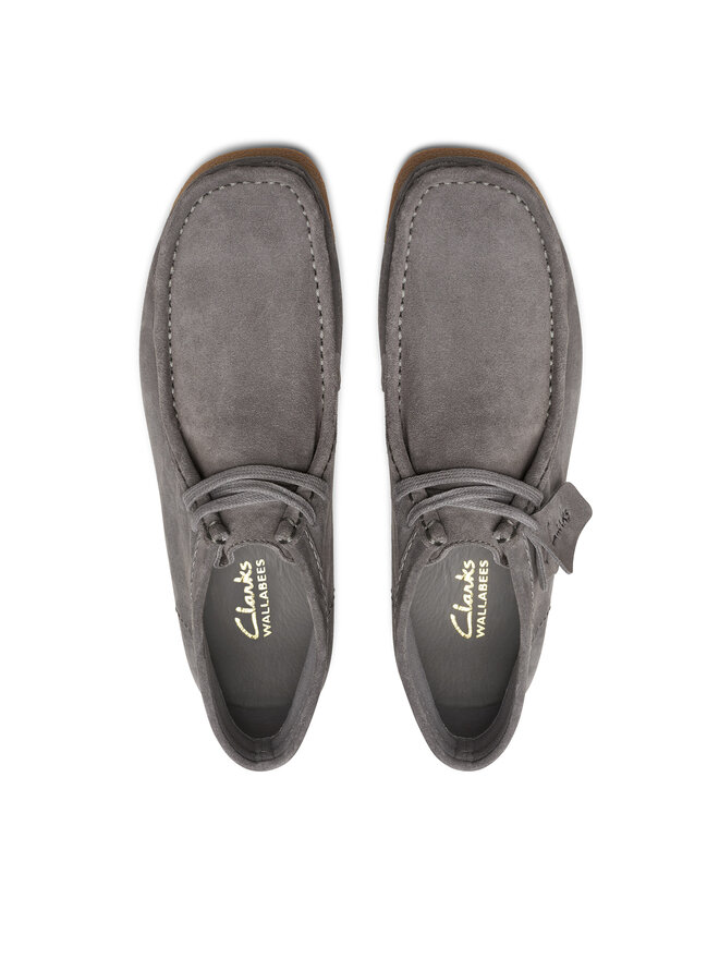 Clarks Μποτίνια Clarks Wallabee Evo Bt 26174938 Γκρι
