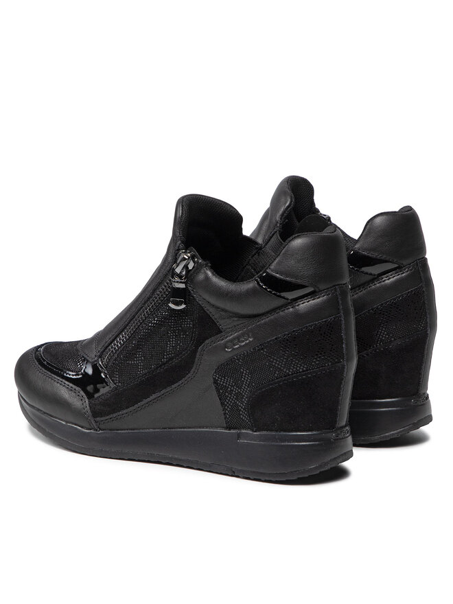 Geox Сникърси Geox D Nydame A D620QA 085PZ C9999 Черен