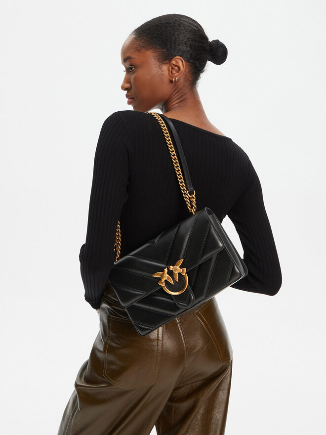 PINKO Τσάντα PINKO Love One Classic Light Dc PE 25 PLTT 104549 A26Z Μαύρο